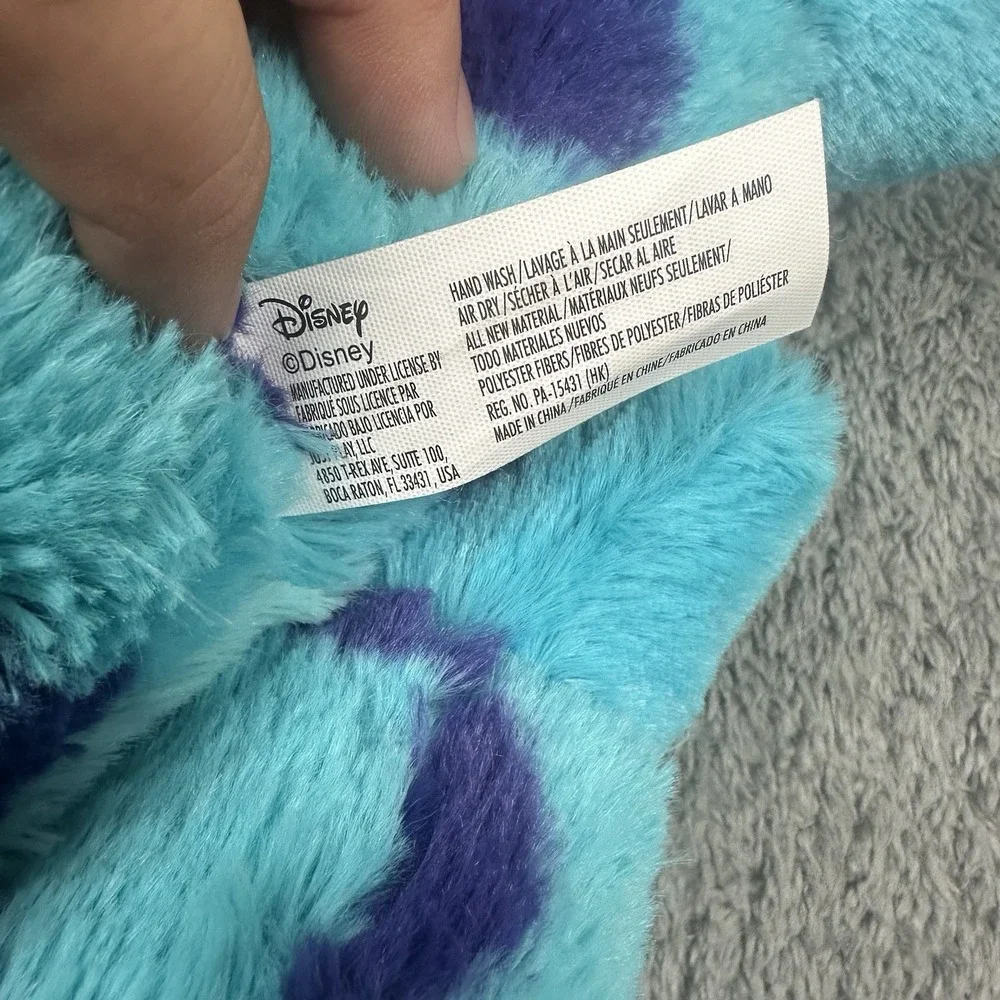 Pixar Disney Monsters Inc‎ Sulley Plush Doll Sully Disney Store EUC